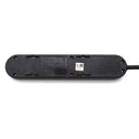 Otimo 12Ft 6-Outlet Power Strip AC125V 14AWG Black -- Office or Home Plug Extension