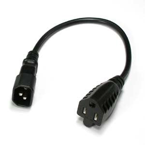 Otimo 1 Ft Monitor Power Cord Adapter