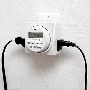 Otimo 120V Dual Outlet Weekly Digital Timer w/ 8 ON/OFF Timer Programming
