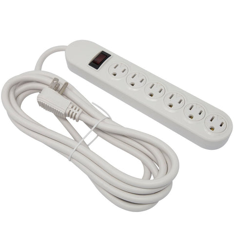 Otimo 10Ft 6-Outlet Perpendicular Power Strip