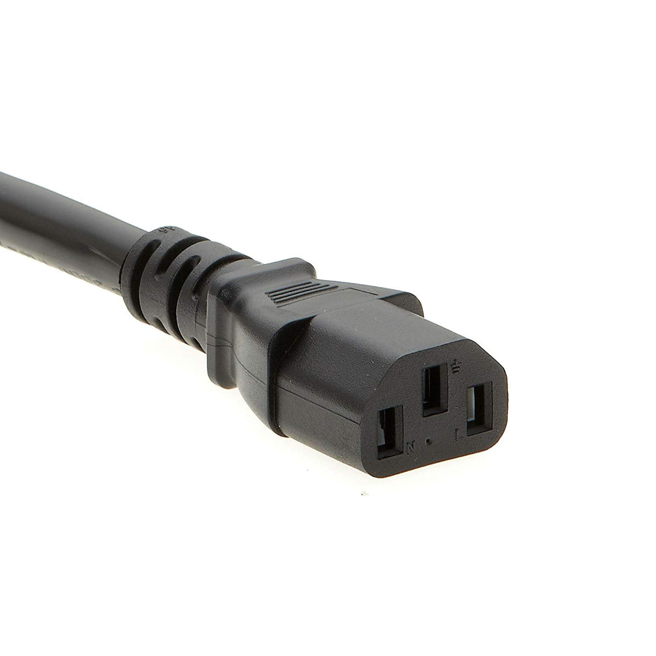 Otimo 25Ft 14AWG NEMA 5-15P to IEC C-13 Black Computer Power Cord