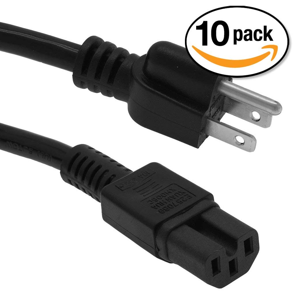 Otimo Power Cord 5-15P to C15 Black/SJT 14/3