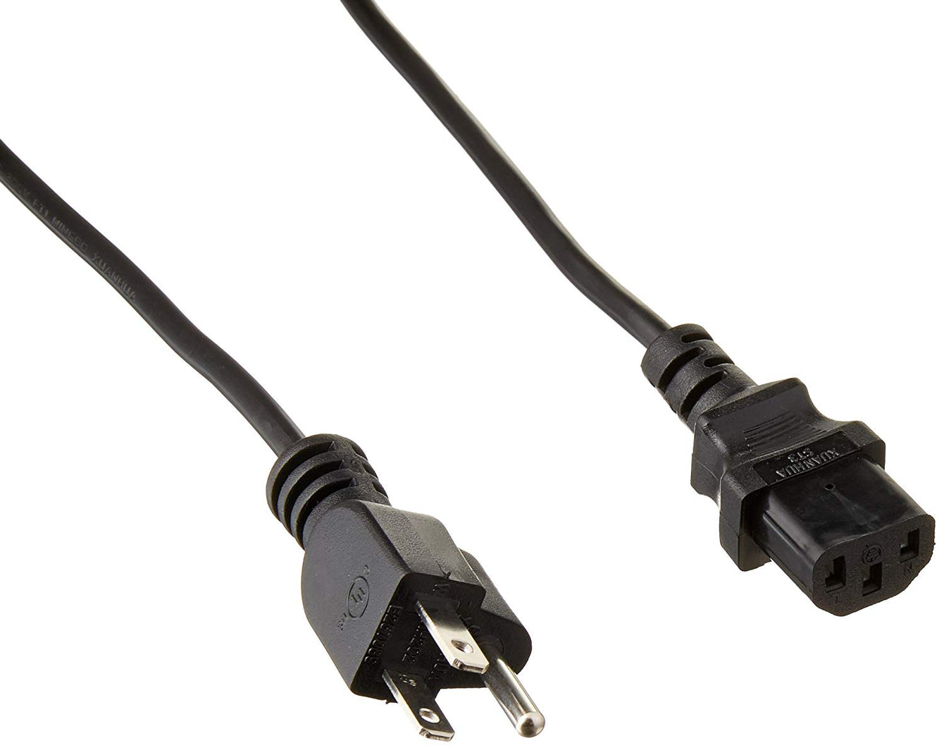 Otimo 6Ft Computer Power Cord 5-15P to C-13 Black, SVT 18/3